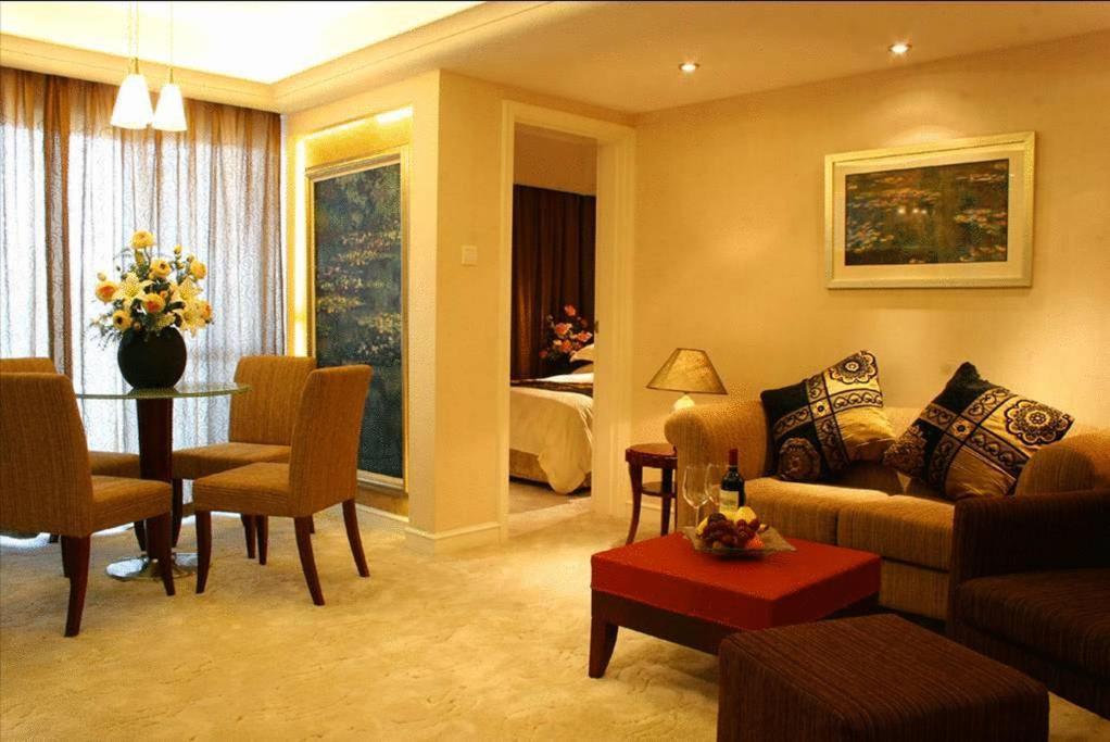 Howard Johnson All Suites Şanghay Oda fotoğraf